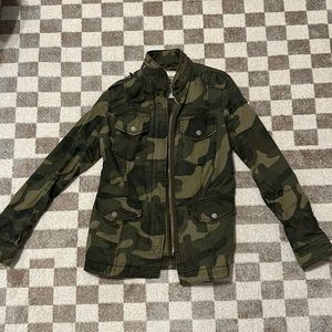 Abercrombie & Fitch camo jacket size small